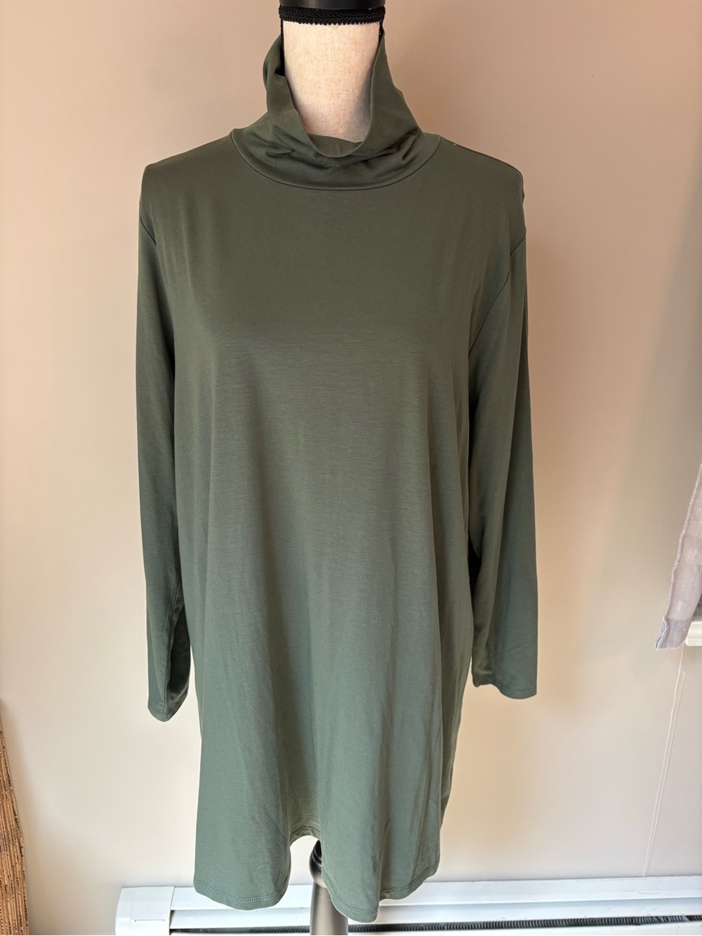 Eileen Fisher Scrunch Neck Tunic | Women's XL **NWT**
